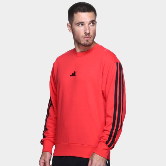 Moletom Adidas 3 Listras Masculino