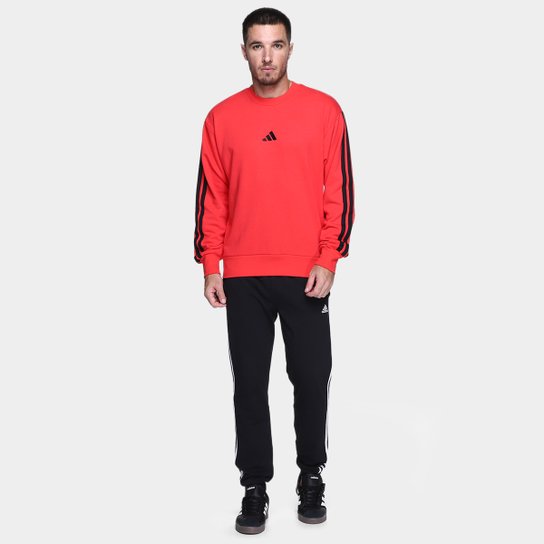 Moletom Adidas 3 Listras Masculino