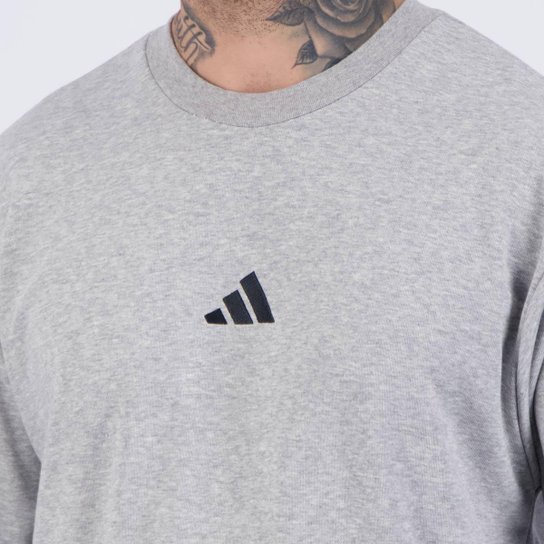 Moletom Adidas 3S Cinza