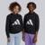 Moletom Adidas Big Logo com Capuz Juvenil Preto - Preto