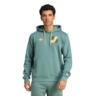 Moletom Adidas Capuz Jamaica Vrct Masculino