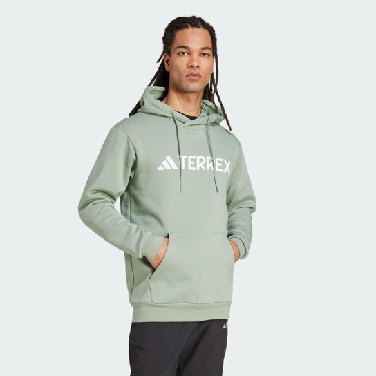 Moletom Adidas Capuz Terrex Multi Large Logo Masculino