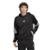 Moletom Adidas com capuz  Basketball Crazy Warm Fleece Masculino - Preto+Branco