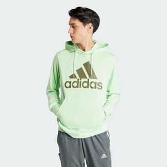 Moletom Adidas com Capuz Essentials Logo Masculino