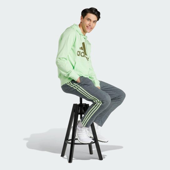 Moletom Adidas com Capuz Essentials Logo Masculino