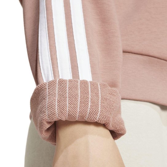 Moletom Adidas Essentials Três Listras - ROSE GG