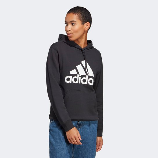 Moletom Adidas Logo Com Capuz Feminino