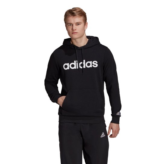 Moletom Adidas Logo Linear Com Capuz Masculino