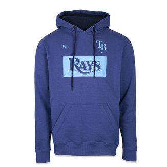 Moletom Canguru Fechado Mlb Tampa Bay Rays Soccer Style New Era Masculino