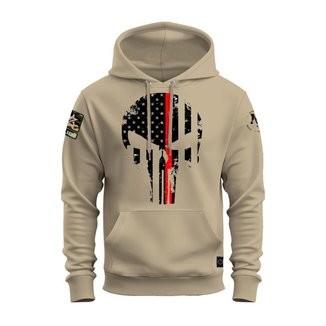 Moletom Canguru Flanelado Caveira Black