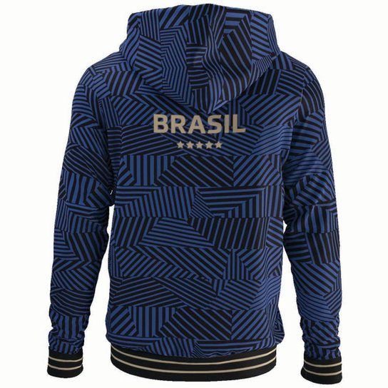 Moletom Canguru Zíper Brasil 2