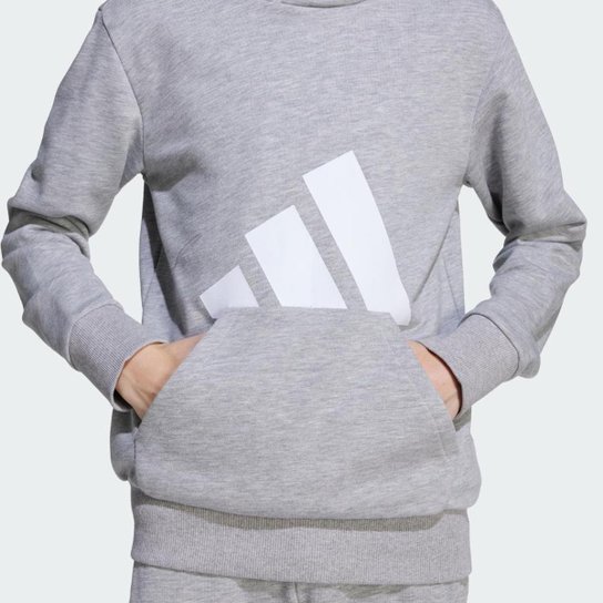Moletom Capuz Essentials Infantil Adidas