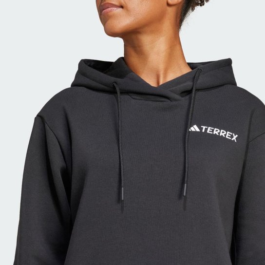 Moletom Capuz Terrex Multi Small Logo Feminino