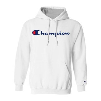 Moletom Champion Felpado c Capuz Script Logo Print