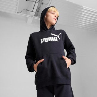 Moletom com Capuz ESS No. 1 Logo Fleece Juvenil