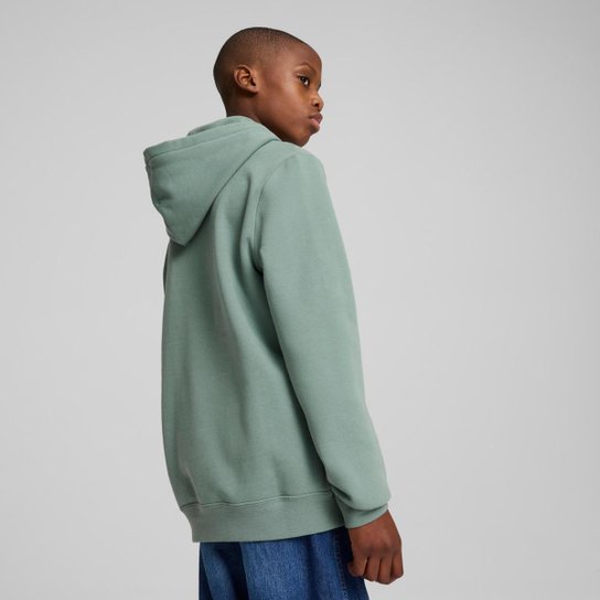 Moletom com Capuz ESS No. 1 Logo Fleece Juvenil
