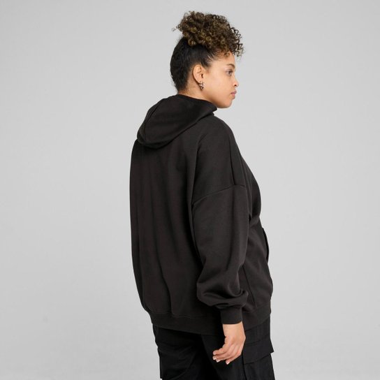 Moletom com Capuz Essentials Oversized Feminino