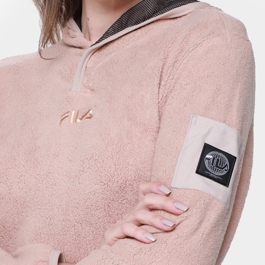 Moletom Com Capuz Fila Soft Street Express Feminino