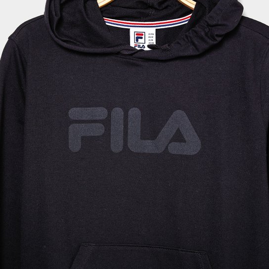 Moletom com Capuz Infantil Fila Basic
