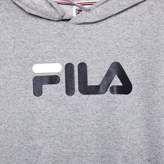 Moletom com Capuz Infantil Fila Basic