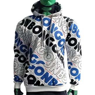 Moletom Com Capuz Onbongo Estampado Masculino Original D779A