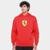 Moletom Com Capuz Puma Ferrari Race Big Shield Masculino - Vermelho