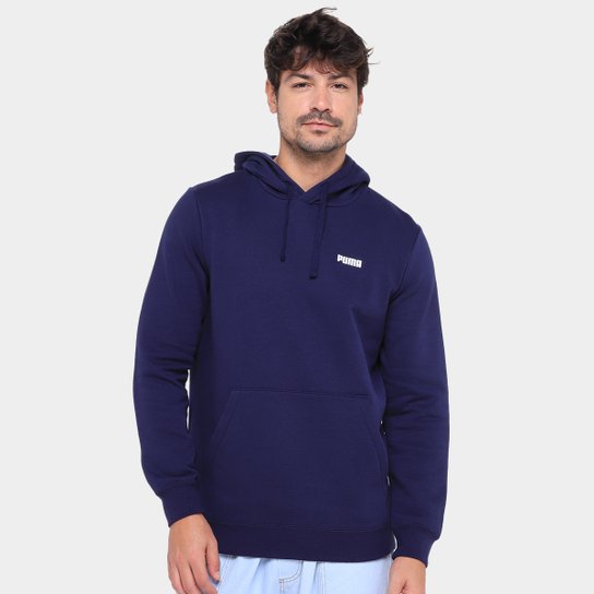 Moletom com Capuz Puma Logo Masculino