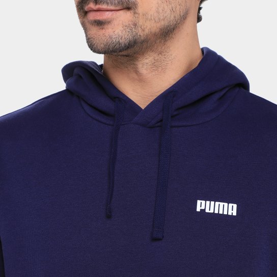 Moletom com Capuz Puma Logo Masculino