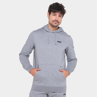 Moletom com Capuz Puma Logo Masculino