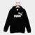 Moletom Com Capuz Puma Logo Menino - Preto
