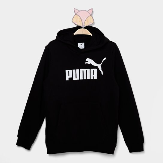 Moletom Com Capuz Puma Logo Menino