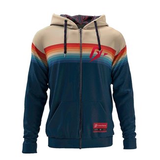 Moletom Com Zíper Listrado Tecno Beach Stripes - G
