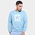 Moletom Converse Estam Stand Com Capuz Masculino - Azul