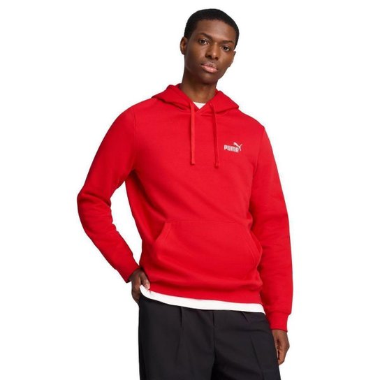 MOLETOM ESS SMALL NO. 1 LOGO 682574-11 - VERMELHO/BRANCO GG