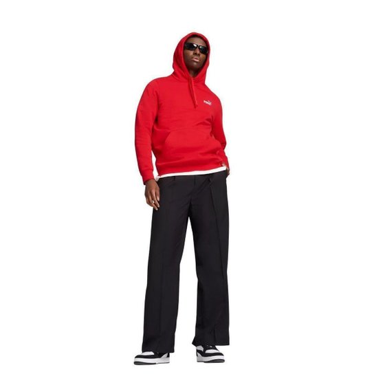 MOLETOM ESS SMALL NO. 1 LOGO 682574-11 - VERMELHO/BRANCO GG