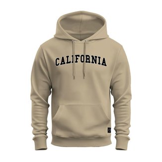 Moletom Estampado Bolso Canguru Algodão Confortável Californ Hils