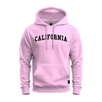 Moletom Estampado Bolso Canguru Algodão Confortável Californ Hils