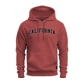 Moletom Estampado Bolso Canguru Algodão Confortável Californ Hils