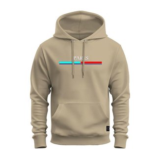 Moletom Estampado Premium Algodão Canguru Paris Tira