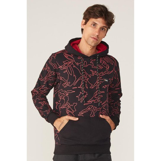 Moletom Fatal Fechado Com Capuz Masculino