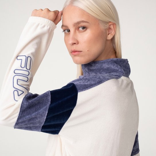 Moletom Fila Block Letter Feminino
