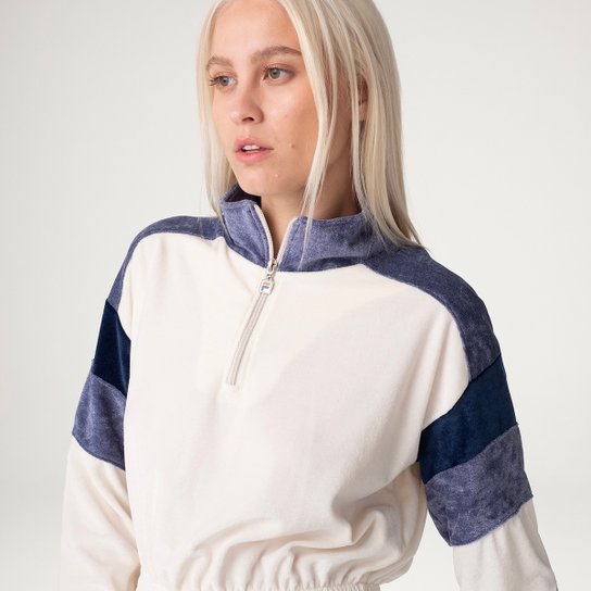 Moletom Fila Block Letter Feminino