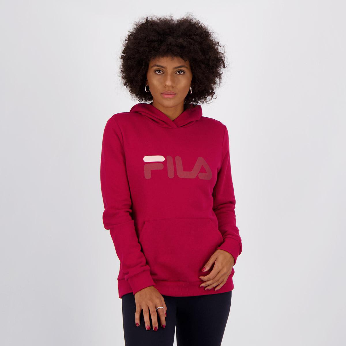 fila lori moletom com capuz