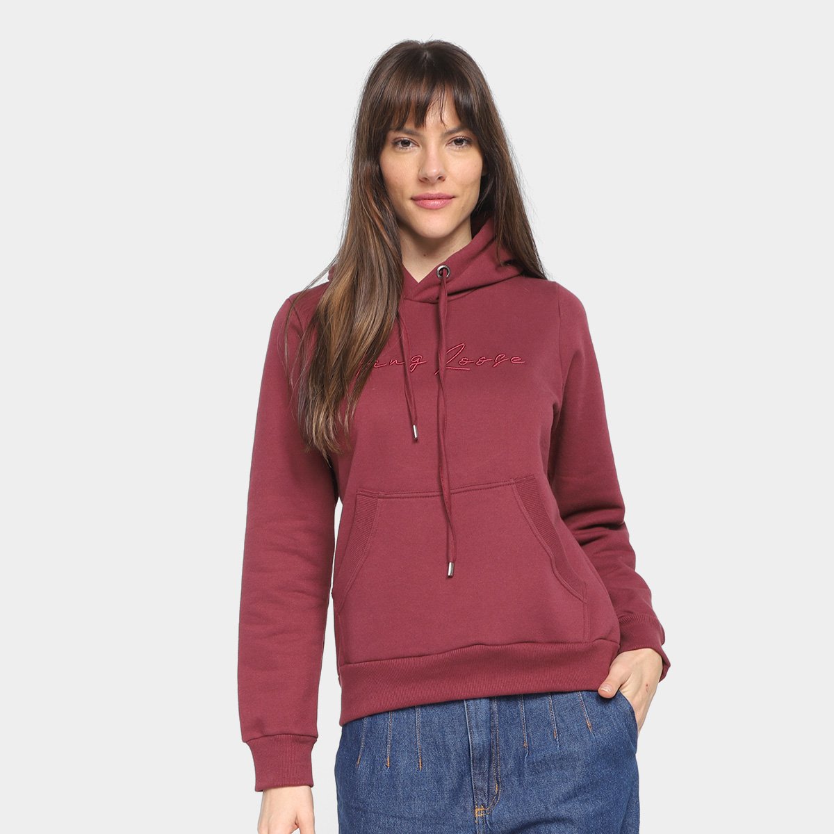 Moletom Hang Loose Signature Feminino Allianz Parque Shop