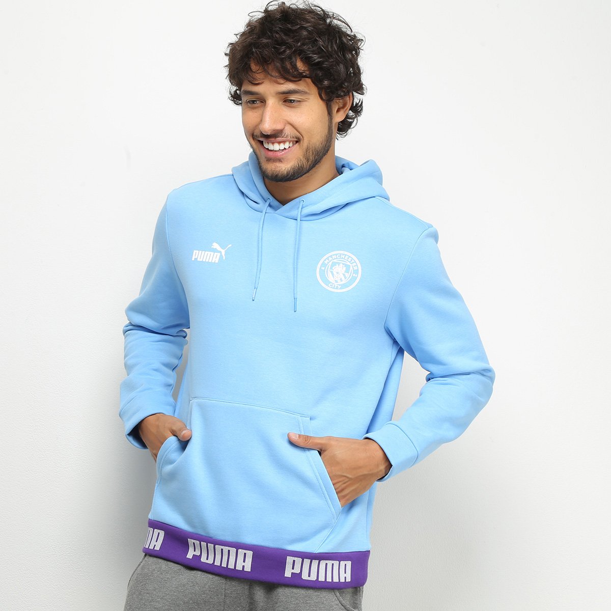 mcfc moletom com capuz