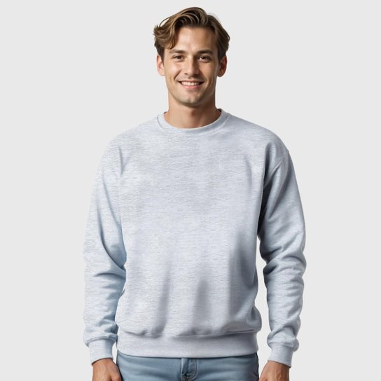 Moletom Masculino Gola Redonda Básico Benellys
