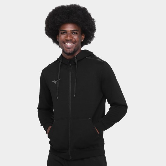 Moletom Mizuno Com Ziper Masculino