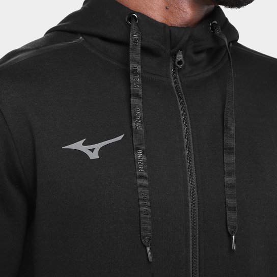 Moletom Mizuno Com Ziper Masculino