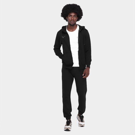 Moletom Mizuno Com Ziper Masculino