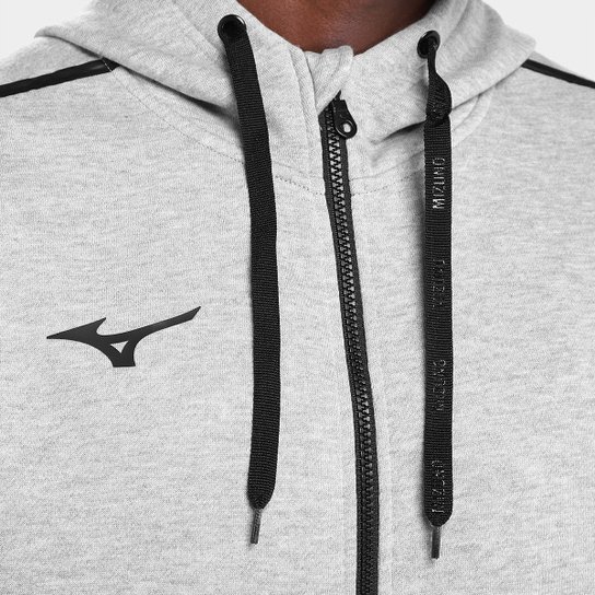 Moletom Mizuno Com Ziper Masculino
